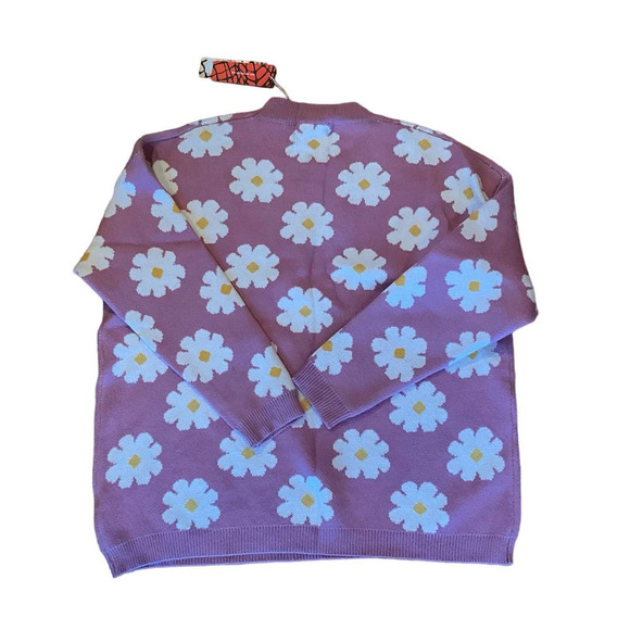 Net.153 sweater pink sweater sz M/L - Picture 2 of 5